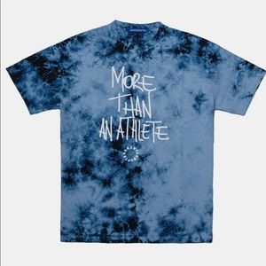More Than An Athlete Venice Tee Blue Tie Dye